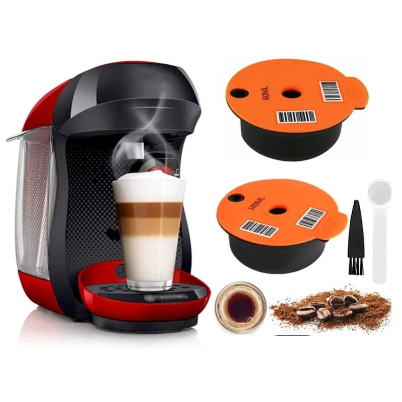 Reusable Coffee Capsule Pods for Tassimo Machine_0